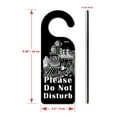thumbnail image 3 of Do Not Disturb Door Knob Hanger Sign - Old Steam Train Black & White, 3 of 3