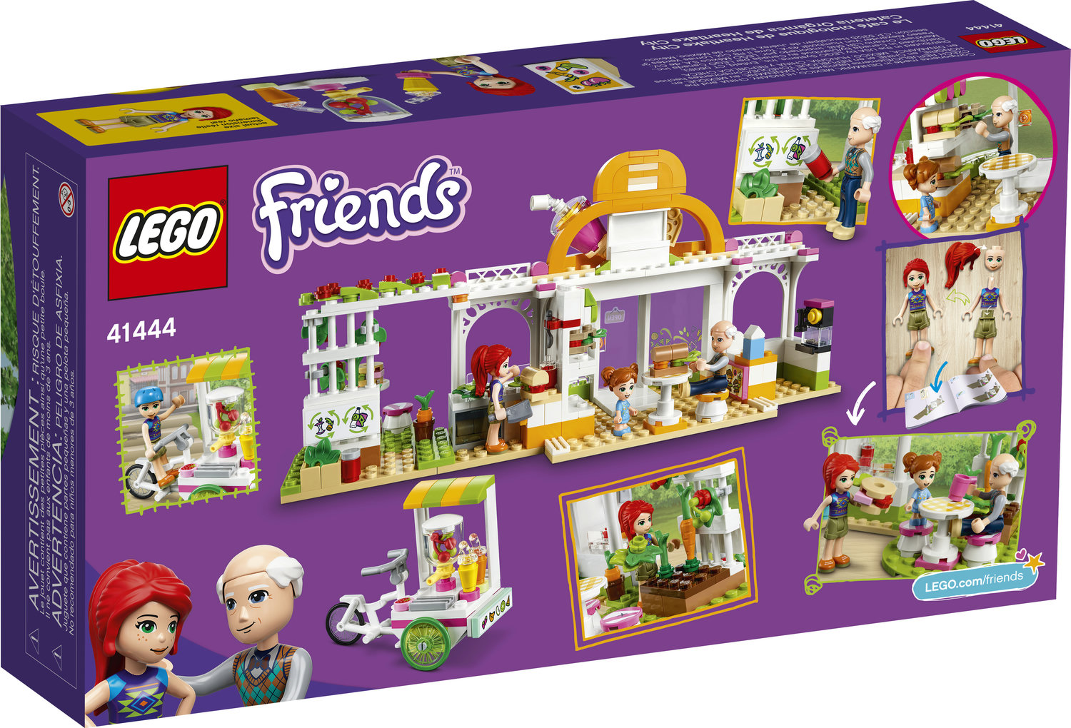 LEGO Friends Heartlake City Organic Café 41444 Building Toy; Comes with LEGO Friends Mia (314 Pieces) - image 3 of 10