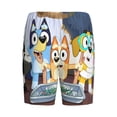 thumbnail image 2 of Lsque Bluey Mens Sleep Pajama Shorts,Short Pajama Pants, Cotton Ultra-Soft Knit-XX-Large, 2 of 9