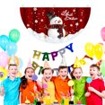 thumbnail image 4 of Bsvklp Abanico Navidad Banderines en Forma Abanico Navidad Al Aire Libre (Muñeco Nieve), 4 of 6