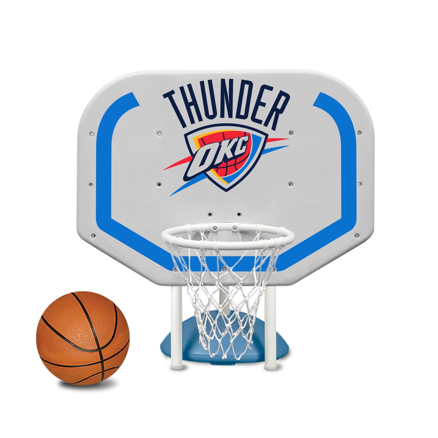 Poolmaster Oklahoma City Thunder NBA Pro Rebounder-Style Poolside Basketball Game