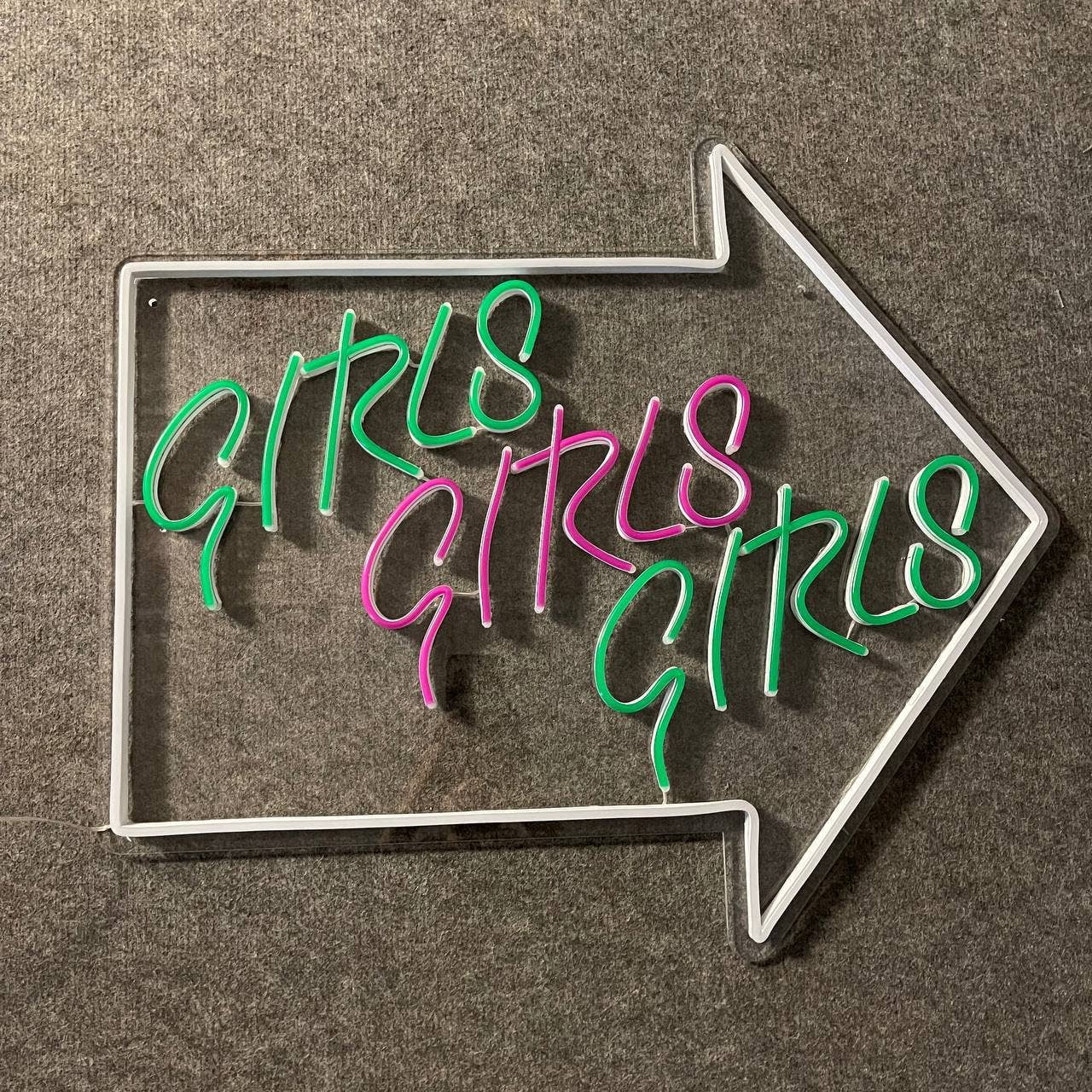 Girls Girls Girls Neon Sign, Store Home Wall Decor