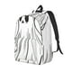 thumbnail image 1 of Disketp Cute Ghost Simple Drawing print Canvas Backpack Lightweight Travel Daypack Student Rucksack Laptop Backpack-Medium, 1 of 5