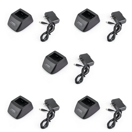 5Pcs Battery Rapid Charger For Icom IC-V85 IC-F50 IC-F51 IC-F60 IC-F61 IC-M88