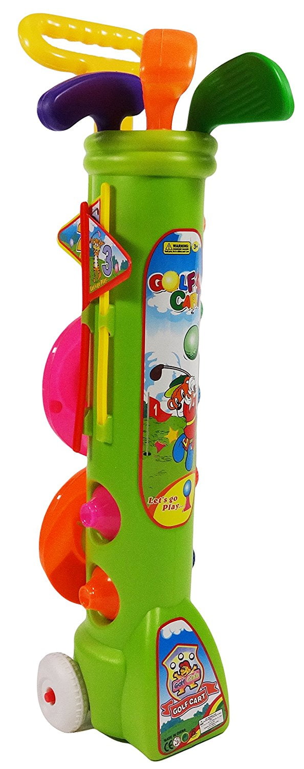 plastic golf set for toddlers