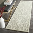 thumbnail image 2 of SAFAVIEH Martha Stewart Marais Geometric Damask Area Rug, Whetstone Grey, 9' x 12', 2 of 7