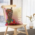 thumbnail image 5 of LALILO Throw Pillow Covers Young Beautiful African Fashion Woman Cushion Cover 18" x 18", 2 Pack, 5 of 6