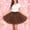 Brown, variant on YTCAMLO Glitter Sequin Stars Tutu Skirt for Women Retro Layered Ballet Skirts 80's Elastic Tulle Skirt Lightweight Halloween Costume