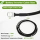 thumbnail image 4 of Cable Inversor de Batería de Cobre Estañado de 3/8" Terminal Universal de 7 AWG 9FT 1 Pc Negro, 4 of 7