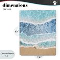 thumbnail image 4 of Stupell Industries Contemporary Overlapping Shore Waves Canvas Art, 24 x 30, by Jesse Keith, 4 of 8