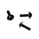 thumbnail image 5 of 10 tornillos de aluminio para marco de matrícula, cubierta de 20 mm x 6 mm, color negro 20mm x 6mm kusrkot tornillos marco de la matrícula del coche, 5 of 8