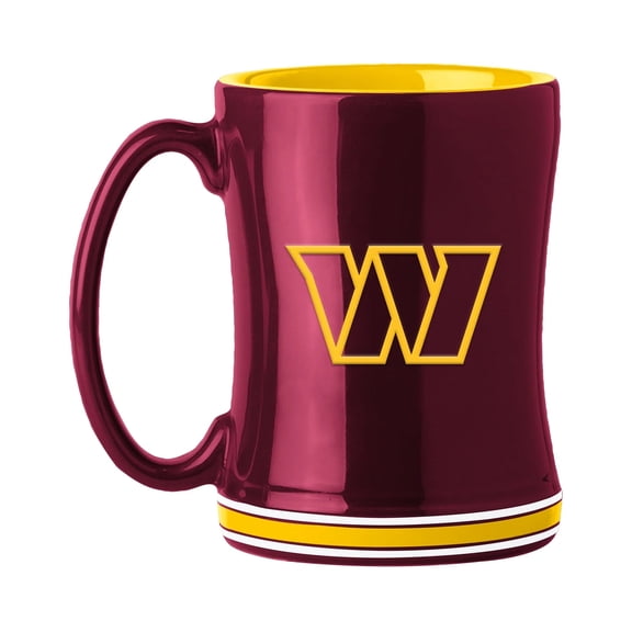 Taza De Cerámica NFL Relief 14oz Washington Commanders