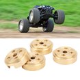 thumbnail image 4 of Wheel Hub Counterweight, Stable High Strength RC Brass Wheel Weights Easy To Install Front Rear Axle  For FCX24 1/24 RC Cars, 4 of 8