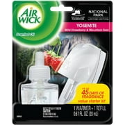 Air Wick Scented Oil Air Freshener Starter Kit, National Park Collection, Yosemite Scent, 1 Count