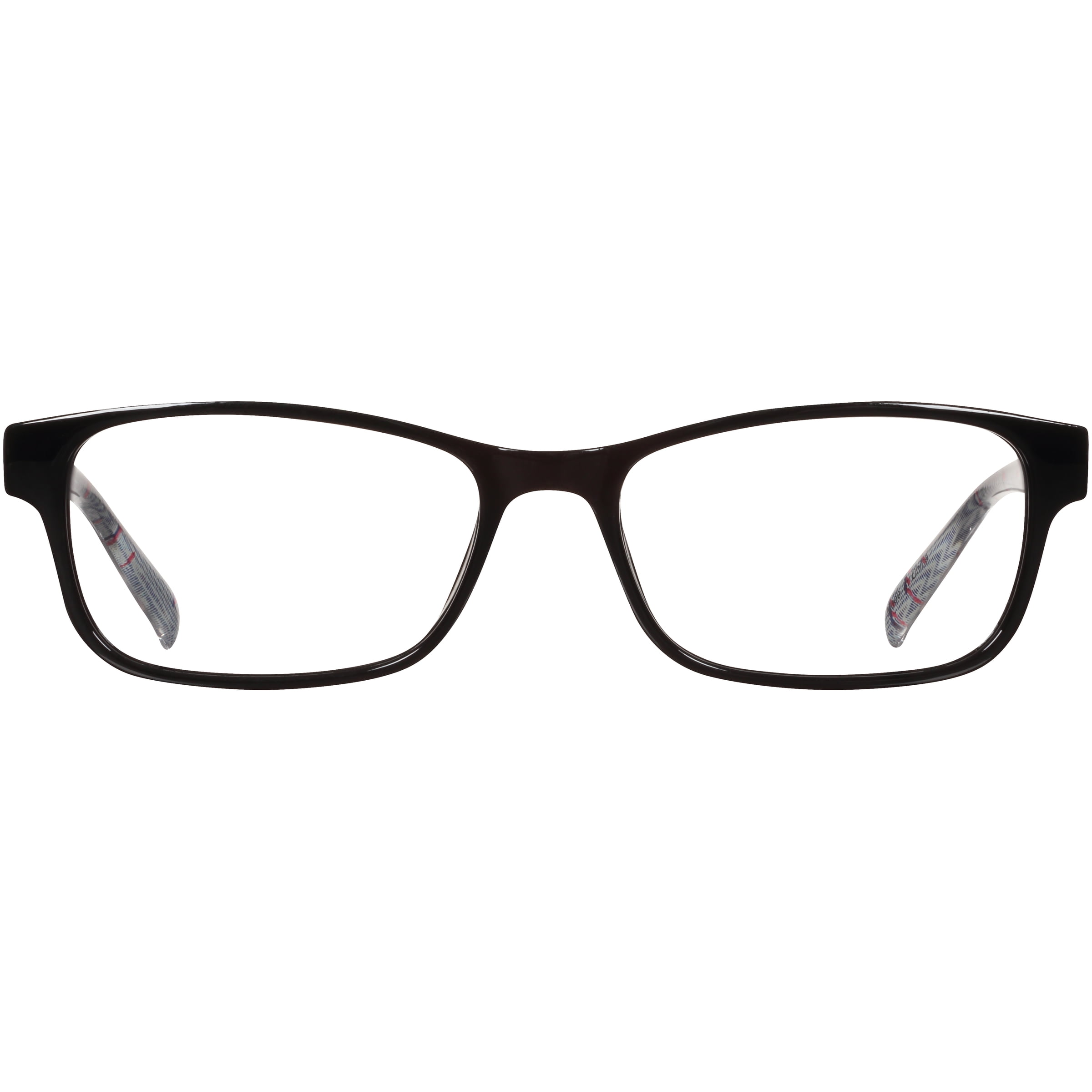 EV1 Skylar Black +1.25 Reading Glasses with Case