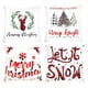 thumbnail image 1 of Fundas De Almohada Fundas De Almohada Lavables Fundas De Almohada De Felpa Estilo Navideño Protectores De Almohada Juego De Fundas De Almohada Para Oficina En Casa Reemplazo De Almohada 4 Piezas Yuarrent HA022020-00, 1 of 7