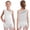 White, variant on Girl's Tassel Gymnastics Competition Latin Jazz Modern Dance Fringed Leotards Dress Black 8