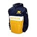 thumbnail image 3 of Franchise Club Mens NCAA Alpha Anorak Jacket (Michigan Wolverines, Large), Navy, 3 of 4