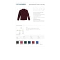 thumbnail image 2 of Port Authority Y500LS Youth Long Sleeve Polo Shirt - Red - Small, 2 of 2