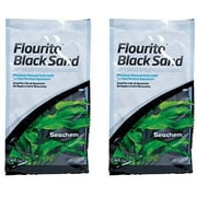 Seachem Flourite Black Sand Substrate, 7.7lbs each