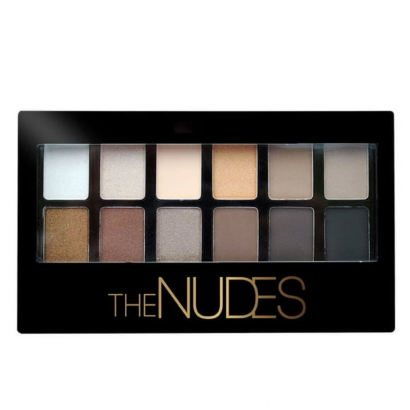 Paleta de sombras de ojos mezcladas, paleta de sombras de ojos de 12 colores, paleta de sombras de ojos con brillo, diseñada para durar