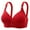 Red, variant on Loopsun Plus Size Bras for Women, Womens Plus-Size Thin Comfortable Breathable Cotton Bra Cover Black 3XL