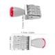 thumbnail image 2 of Sello y sello de sello de fecha de inglés hecho a mano para uso de la oficina para el uso de la oficina para la fabricación de álbumes de recortes y las necesidades comerciales, 2 of 3