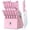 Pink, variant on ® 15 PCS Kitchen Knife Set with Diamond Shaped Handle Dishwasher Safe Kitchen Knives Premium German High Carbon Stainless Steel Chef Knife Set, Father's Day Gifts