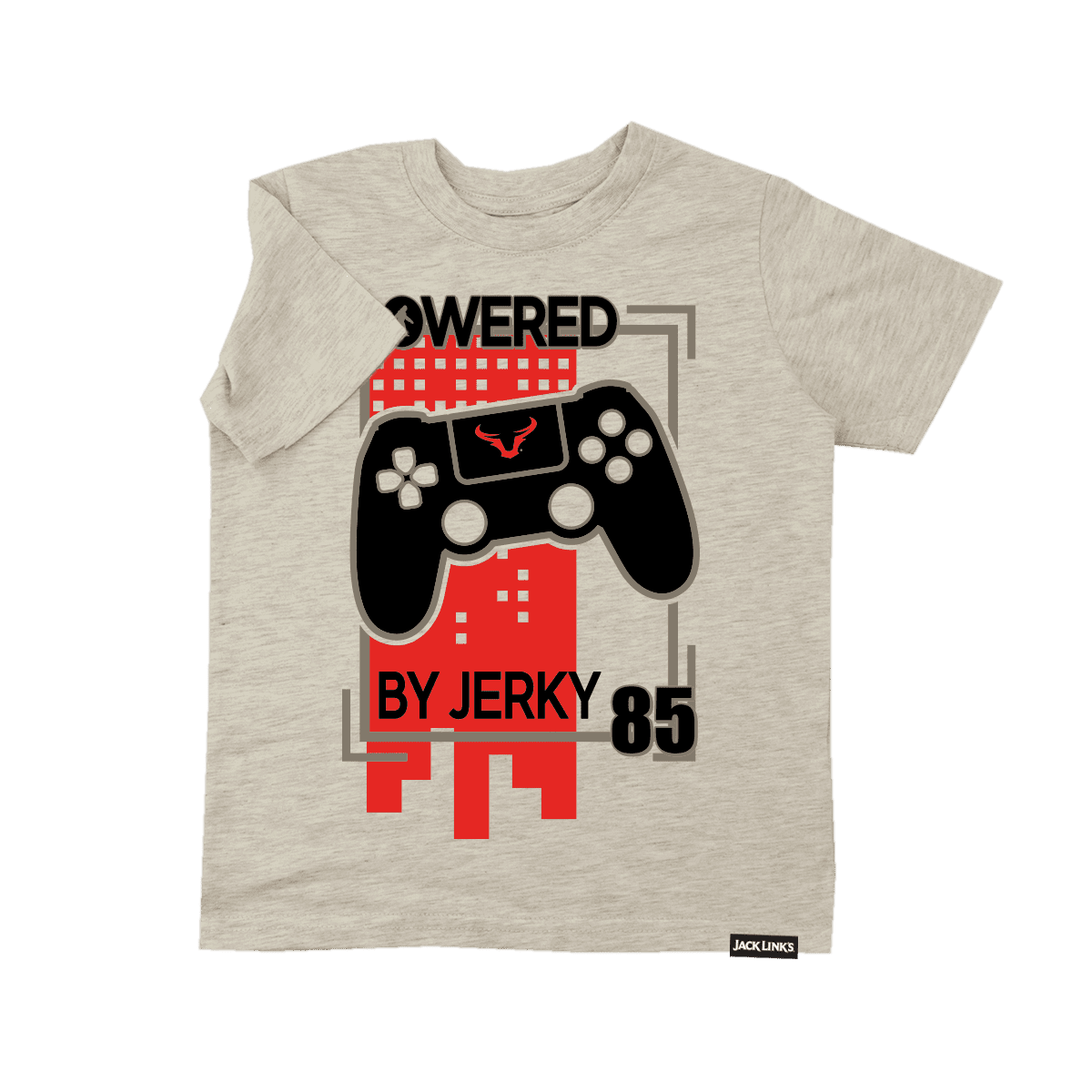 Jack Link's Youth Powered by Jerky Short Sleeve T-Shirt