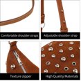 thumbnail image 5 of Sunyuer Women Retro Rivet Shoulder Bag Metal Stud Crossbody Bag Trendy Handbag, 5 of 7