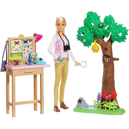 Barbie National Geographic Entomologist Doll and Themed