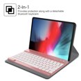 thumbnail image 3 of Chainplus Étui pour iPad Pro 11 Pouces 2018 avec Clavier - Rétroéclairage 7 Couleurs/centaines de DIY - Clavier Sans Fil pour iPad Pro 11 Pouces 2018 Or Rose, 3 of 8