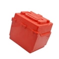 thumbnail image 3 of Caja de batería para bicicleta eléctrica Soporte de batería Estuche de transporte Protección resistente a la intemperie Rojo, 3 of 8