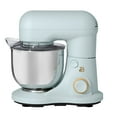 thumbnail video image 2 of Beautiful 3.5 Qt Tilt-Head Stand Mixer with Flat Beater, Dough Hook & Balloon Whisk, Hydrangea by Drew Barrymore, 2 of 9