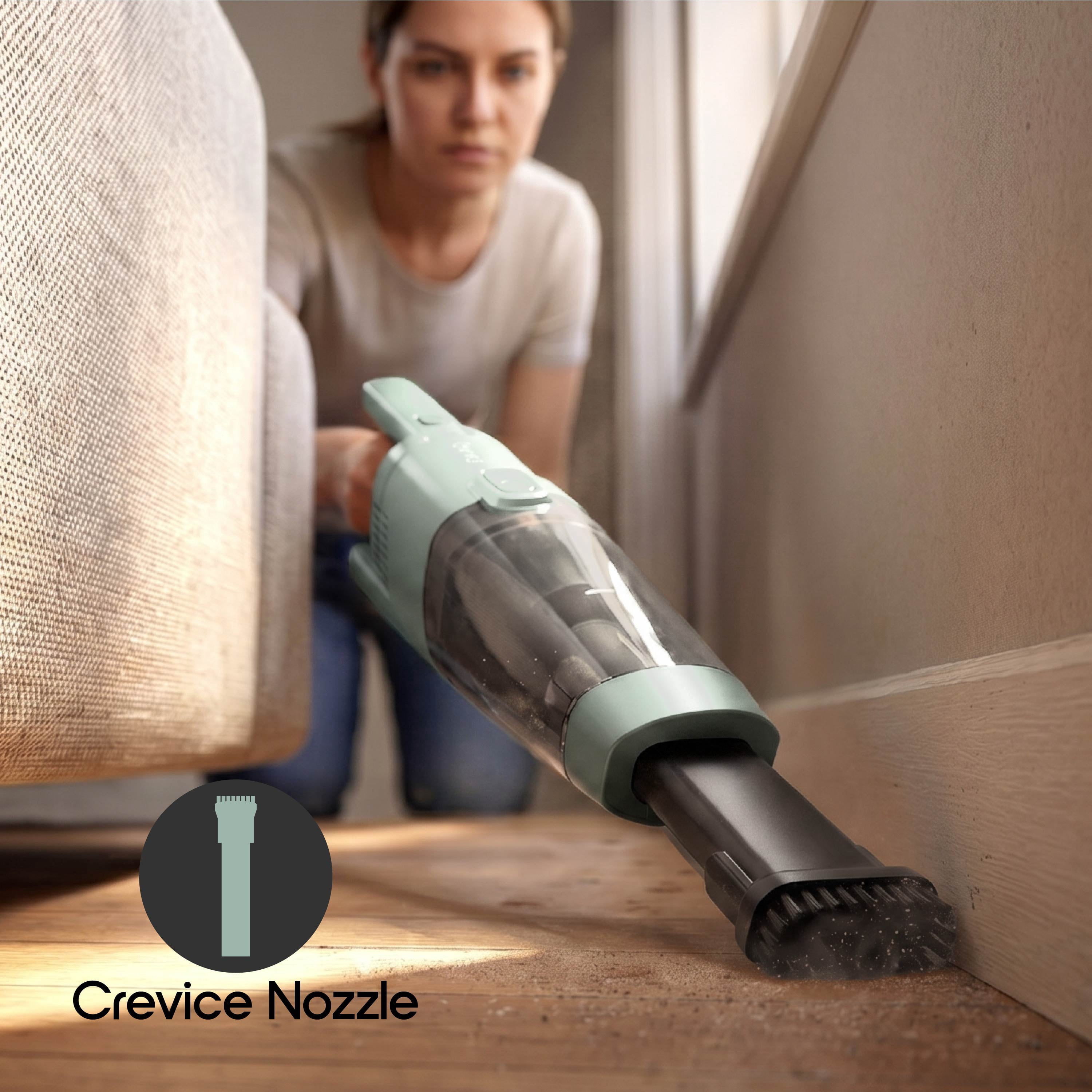 IonVac PowerMax Hand Vacuum, 5V Cordless Handheld Vacuum Cleaner with Multiple Attachments, Model #30835