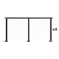 thumbnail image 3 of 4-Pack Cable Railing Kit, 3 of 8