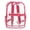 PVC - Pink, variant on Clear Backpack for Stadium Events, See Through Waterproof Backpacks Heavy Duty Transparent Clear Bag Bookbag for Men Women Travel Work Concert College, Blue