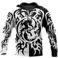 thumbnail image 5 of Sudadera con capucha con estampado de anime para hombre, otoño e invierno, cómoda, estilo vintage urbano, nueva sudadera con capucha Y2K, ropa para hombre, 5 of 5