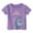 Z2-Purple, variant on Toddler Tshirts Girls 3t Letter Print Short Sleeve T Shirt Top Round Neck Loose Pullover Tops T-Shirts Toddler To Big Kid 2-3 Years,Black