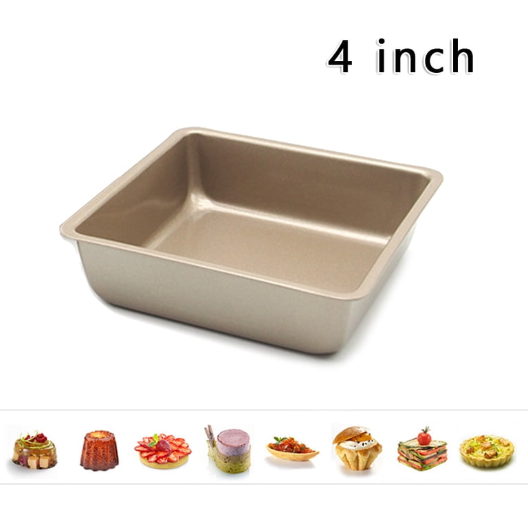 E-far 9x13 Baking Pan With Lid - Nonstick Stainless Steel Rectangle Pan For Cakes, Brownies & Casseroles