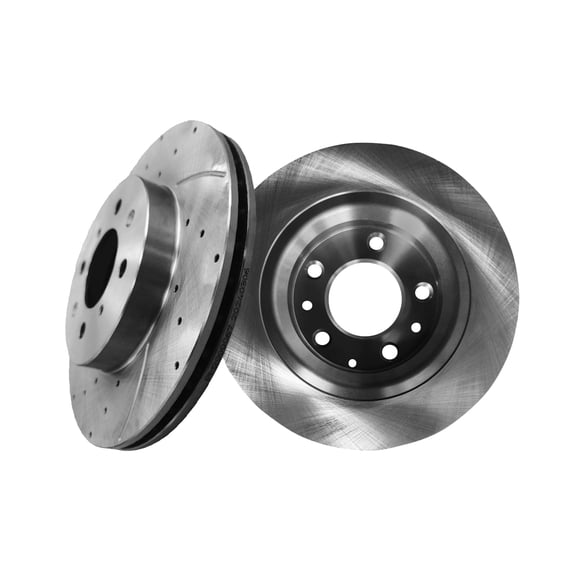 Rear Brake Disc Rotors For 2006-2012 Ford Fusion