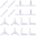 thumbnail image 1 of Aquarium Airline Tubing Connectors Plastic Inline Valve, 40-Piece, 1 of 5