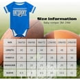 thumbnail image 5 of Newborn City Baby Girl Boy Clothes Unisex,Football Team Clothing Short Sleeve Apparel,Infant Baby Bodysuits,Size:3-24 Months, 5 of 5