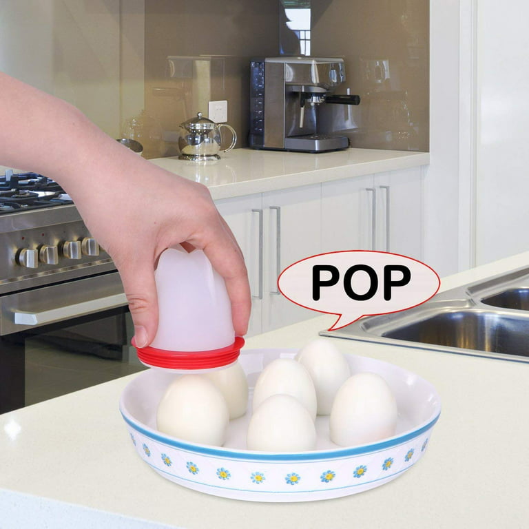 2pcs Silicone Egg Cup Holder Food Grade Boiled Eggs Holder Boiler
