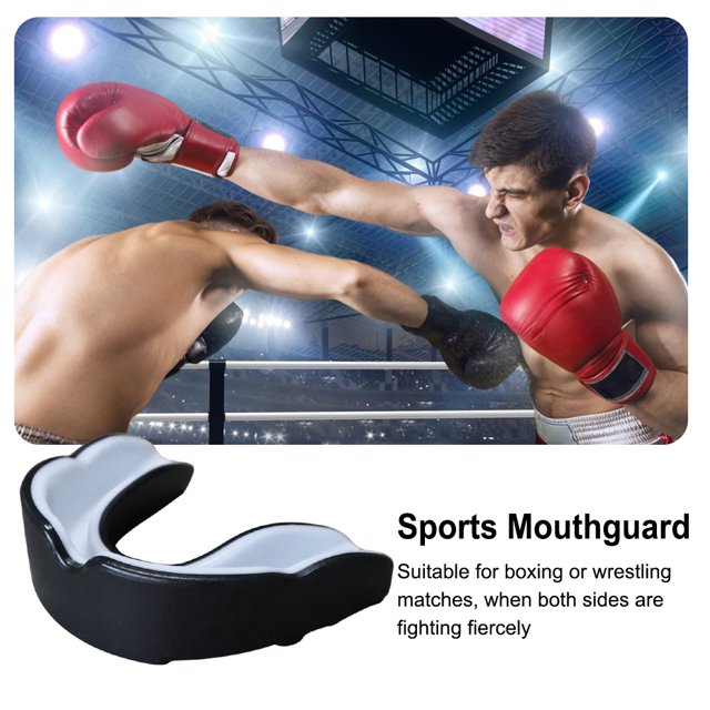 Protector bucal para deportes de combate, protector bucal para boxeo, protector de goma para deportes de combate de contacto