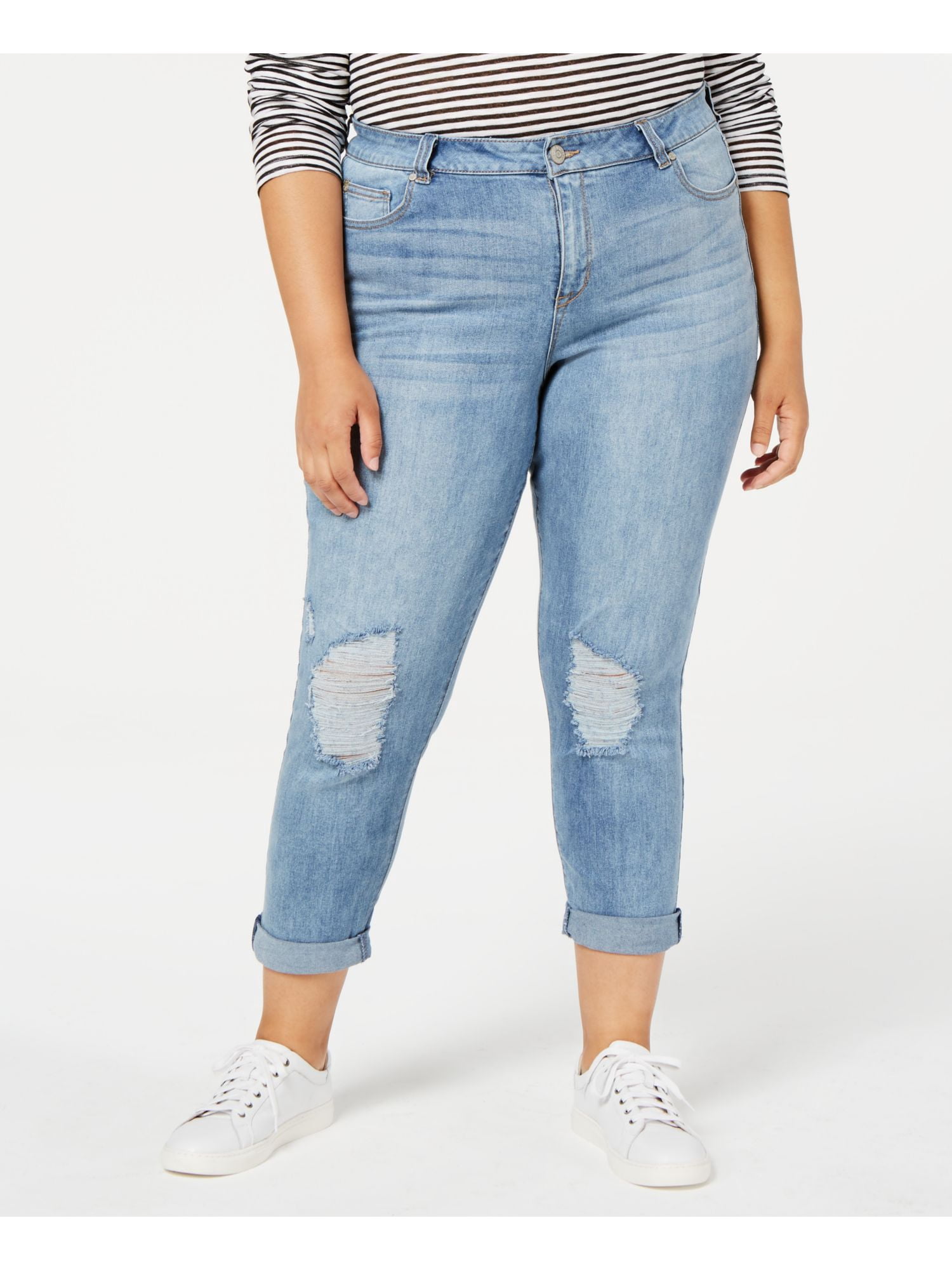 CELEBRITY PINK Womens Blue Denim 