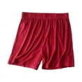 thumbnail image 2 of Womens Cute Shorts JIANLAI Lady’s Short Sleepers Light and Flexible, Soft and Comfortable, Pull-String Pajama Pants, Summer Shorts, Cool Fabric M-XXXXL Red, 2 of 3