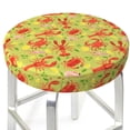 thumbnail image 3 of Balery Crab Lobster Round Bar Stool Seat Covers Velvet Fabric Adjustable Protects from Scratches and Stains for 14-17 Inch Chair-14 inch, 3 of 7