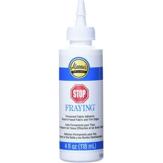 Fabric Glue, Permanent Clear Washable Clothing Glue for All Fabrics,  Cotton, Flannel, Denim, Leather, Polyester, Doll Repair, 24 Hours Dry and