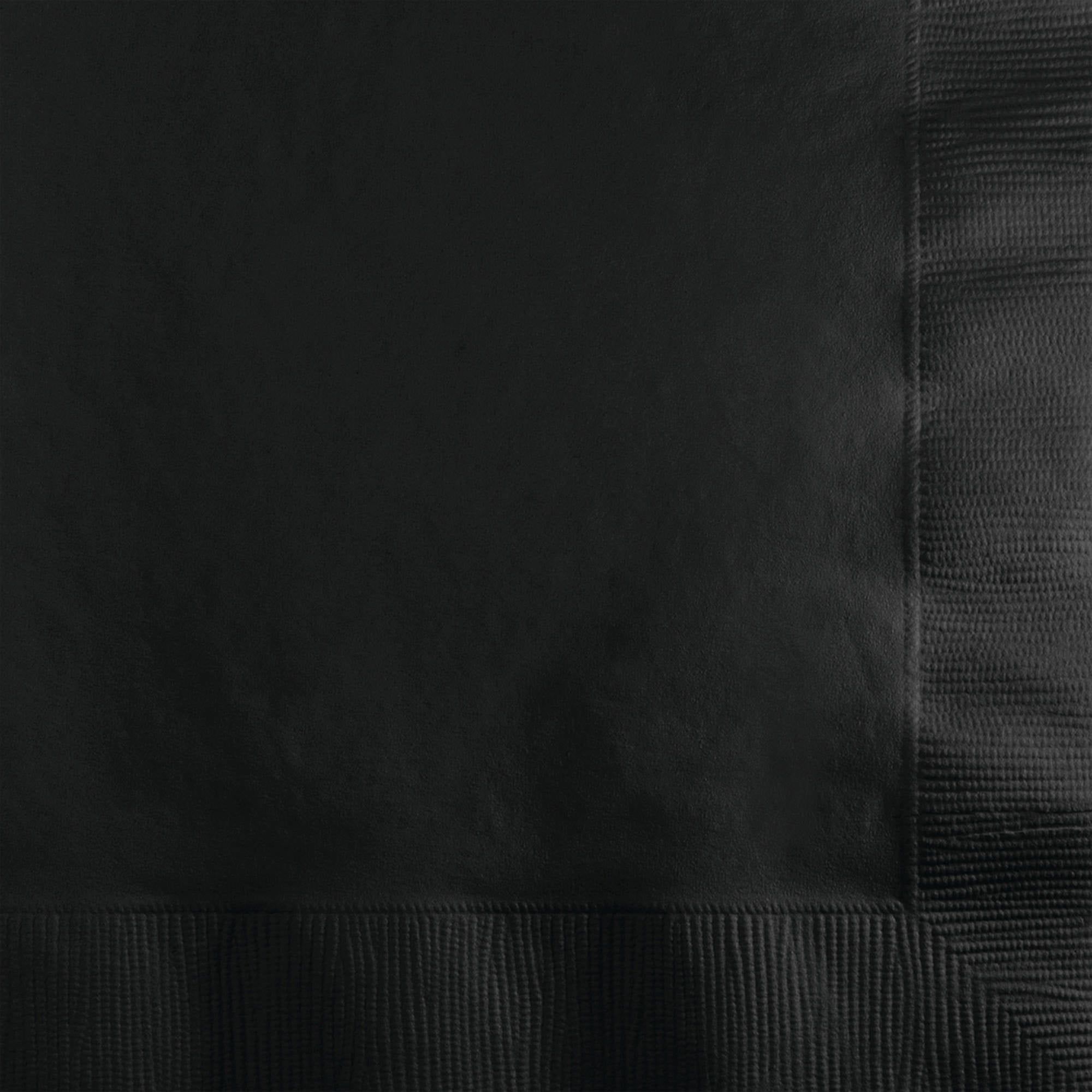Black Beverage Napkins, 200-Pack by CREATIVE CONVERTING
